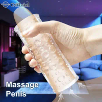 Can Pussy For Handjob Sexy Toys Men Soft Silicone Masturbator Artificial Vagina Porno18 Piston Men's Goods Toy Man Masturbation