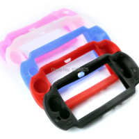 Multi-colors Soft Rubber Skin Case for PSV 1000 Silicon Gel PS Vita PSVita 1000 Protective Case For Psvita Game Case
