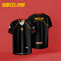 FC Barcelona Sublimation Printed Jersey ​ ​ Free Name and Date Printing