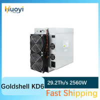 Goldshell KD6 29.2T KDA Master KADENA Miner with Power Supply Included Equal 16 Sets KD Box Better than KD5