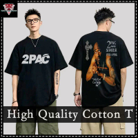 COD-2PAC Tupac Shakur V 8 Kaos Katun Longgar Vintage Terinspirasi untuk Pria Kaozkwrhujyfl