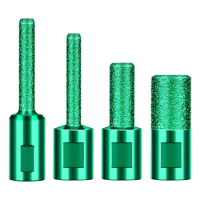 Vaccum Brazed Diamond Core Drill Bits M10 Thread Hole Saw Cutter For 100 Angle Grinder Brazed Bit Milling Cutter For Tile