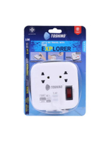 รางปลั๊กไฟ (2 ช่อง) รุ่น XP-1M(WH)P2