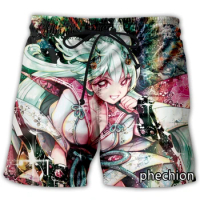 phechion New Fashion Men/Women Anime ORIENT 3D Printed Casual Shorts Streetwear Men Loose Sporting Shorts L124