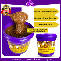 Collins Choco Crunchy 1 kg Toping Roti Selai Donat Coklat Super Melimpah