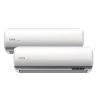 【HITACHI 日立】2-3坪+2-3坪 一對二變頻冷暖(RAM-50NP/RAS-22NTB/RAS-22NTB)