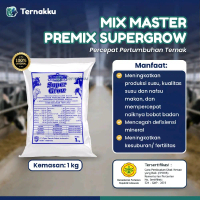 Mix Master Premix Super Grow 1 Kg - Peningkat Stamina Ternak