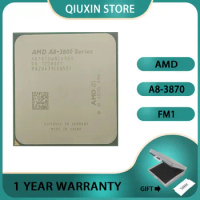 Б/у Процессор AMD A8-Series A8 3870 A8 3870K 3,0разъем FM1 ГГц четырехъядерный процессор AD3870WNZ43GX