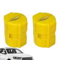 Car Oil Energy Saver Durable Auto Fuels Saver 2pcs Long Lasting Fuel Saver Tool Abs Material Oil Energy Saver auto Accessories