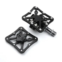 Mountain bike pedal, flat adapter for Shimano SPD looke MTB, 1 pair