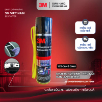 Dung Dich Vệ Sinh Dàn Lạnh Ô Tô dạng bọt 3M Air Conditioner Cleaner Foam 250ml  - Khử mùi, vệ sinh d