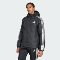 ADIDAS 外套 ESS 3S INS HO J 黑 運動 連帽 防潑水 保暖外套 男 JD1032