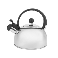 《La Cafetiere》不鏽鋼笛音壺-鏡亮銀1.3L-- 煮水壺 燒水壺