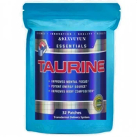 Taurine + Creatine Monohydrate Transdermal Patches, Muscle Strength, Focus, Memory - Best Creatine f