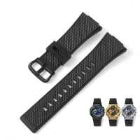 PEIYI Quality Resin Silicone Watchband Suitable For G-Shock GM-110 Fine Steel Watch Chain Replacement Accessories Men's 16mm