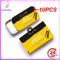 1~10PCS Eyebrows Soap Waterproof Long-lasting Brow Setting Gel Soap Makeup Kit Tint Pomade Cosmetic Aluminum Case Brow Beauty