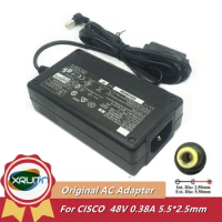 48V 0.38A EADP-18FB B Original AC Adapter for Cisco CP-7960G CP-PWR-CUBE-3 6900 7900ip Aironet 1130 1140 1240 1300 Power Supply
