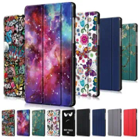 For Samsung Galaxy Tab S8 S7 Plus S7 FE SM-T970 Strong Magnetic Trifold Stand Case Funda for galaxy Tab S8 2022 Tab S6 Lite Case