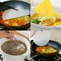 DIAR PROMO Oil Filter Food Paper Kertas Penyerap Minyak Dapur Masak Gorengan Makanan Snack Kesehata