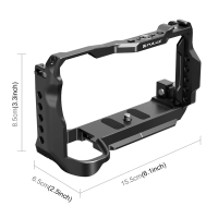 PULUZ Metal Camera Cage Stabilizer Rig สำหรับ  A6700