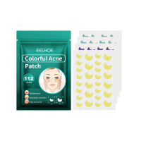 EELHOE Colorful Acne Patch, Repair And Clean The Mouth Blemish Clear Pocket Colorful Shaped Acne Pat