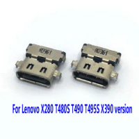 10-50PCS New Laptop Type-C USB Charging Socket Port Plug DC Power Jack Connector For Lenovo X280 T480S T490 T495S X390 Versio