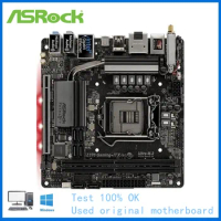 Used MINI-ITX ITX For ASRock Z370 Gaming-ITX/ac Gaming-ITX Computer Motherboard LGA 1151 Z370 Desktop Mainboard