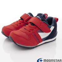 日本月星Moonstar機能童鞋HI系列寬楦頂級學步鞋款2121G2紅(中小童段)
