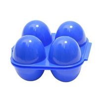 Outdoor Shockproof Plastic Egg Tray Portable Wild Picnic Protection Box 4pcs Multifunction Nature Hike Camping Gear 2021 New