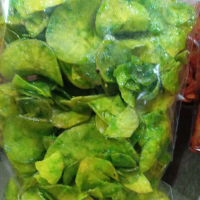 Keripik sanjai Lado Hijau berat 200 gram enak dan gurih asli dari sanjai bukittinggi