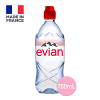 Evian Natural Mineral Water, 750ml