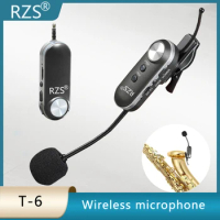 RZS Wireless microphone Musical instrument saxophone Dedicated microphone UHF radio microphone receiver