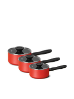 ชุดหม้อด้าม Bauhaus75 ปี 6 ชิ้น รุ่น 14212TE12 สีRED
