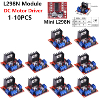 Module Điều Khiển Động Cơ DC, L298N, Cho Động Cơ Bước Và Breadboard, Làm Bằng Peltier, Công Suất Cao