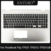 US Keyboard For ASUS VivoBook Flip TP501 TP501U TP501UB TP501UA Laptop Palmrest Cover Case with English Keyboard NO Backlit
