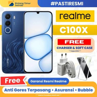 Realme C100X 6/128GB 6/256GB | 6.8" | Unisoc T7250 | 8000mAh | Garansi Resmi 6/128 GOLD