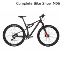 WINICE Brand Hot Sale 29er Bicycle BB92 Full Suspension Carbon MTB Frames EPS UD Matt Mountain Bike Thru Axle 142mm M06