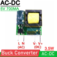 5W AC-DC Buck Converter3.AC 110V 220V TO 5V DC 700mA Isolated Switching Power Supply Voltage regulated Module