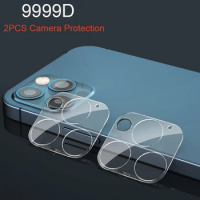 2PCS Camera Lens Protector Phone 15 14 13 12 11 Pro MAX Camera Lens Protective Glass For iPhone SE2020 7 8 Plus XS Max XR Lens
