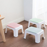小板凳 居 加厚塑料小凳子用茶幾矮凳 客廳成人換鞋凳浴室兒童板凳