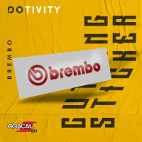 Cutting Sticker Motor BREMBO