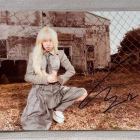 signed TWICE autographed Son Chae Young Photo K-POP