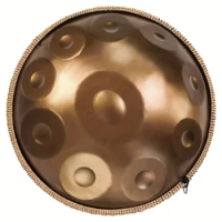 432hz handpan drum D minor 10 notes 20 inch tambor meditation instrument music drum professional steel tongue drum present