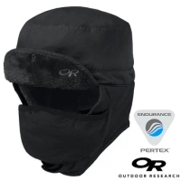 【Outdoor Research】FROSTLINE HAT 高防潑水透氣保暖護耳帽 / 243496-0001 黑