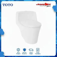 One Piece Toilet TOTO CW823RJ Rimless Tornado Flush Complete Set