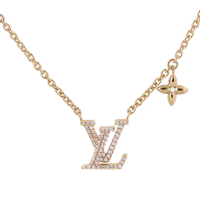 【Louis Vuitton 路易威登】LV Iconic 標誌及花卉水晶項鍊(M00596)