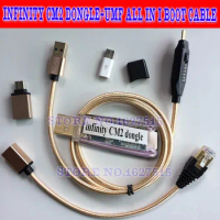 100% original infinity CM2 BOX Dongle + UMF All boot cable for GSM and CDMA,Remove/unlock/network/clear/read user phone