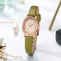 KIMIO Women Watch Fashion High Quality Oval Hipster Lady Watch Dress Bracelet Quartz Watches Japanese Movement Wristwatch Gifts