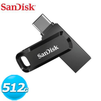 【現折$50 最高回饋3000點】SanDisk Ultra Go USB Type-C 雙用隨身碟 512GB