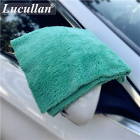 380GSM超聲波切邊擦車巾 無邊珊瑚絨QD毛巾 洗車內飾擦拭清潔毛巾